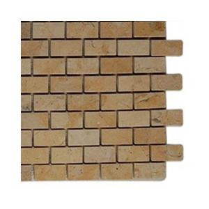 Splashback Tile Jer Gold Bricks Natural Stone Floor and Wall Tile - 6 in. x 6 in. Tile Sample