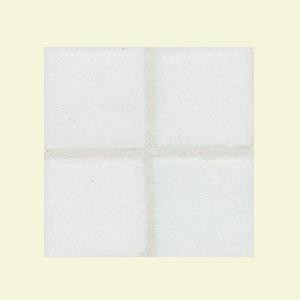 Daltile Sonterra Glass Oyster White Opalized 12 in. x 12 in. x 6mm Glass Sheet Mounted Mosaic Wall Tile (10 sq. ft. / case)