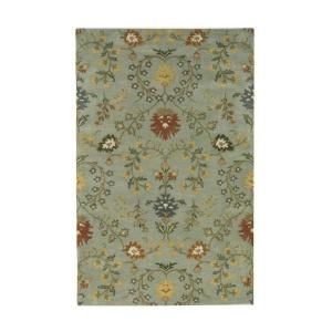 Home Decorators Collection Baroness Blue 2 ft. x 3 ft. Area Rug