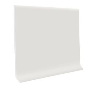 ROPPE White 4 in. x 1/8 in. x 48 in. Vinyl Cove Base (30 Pieces / Carton)