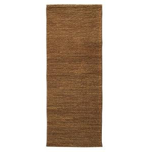 Home Decorators Collection Chainstitch Dark Natural 3 ft. x 12 ft. Runner