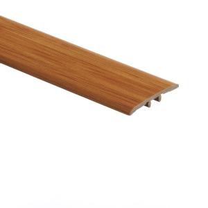 Zamma Traditional Bamboo-Dark 1/8 in. Thick x 1-3/4 in. Wide x 72 in. Length Vinyl T-Molding