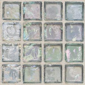 Daltile Egyptian Glass Aquamarine 12 in. x 12 in. x 6mm Glass Face-Mounted Mosaic Wall Tile (11 sq. ft. / case)