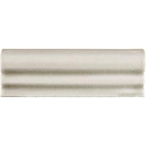 MS International Antique White 2 in. x 6 in. Crown Molding Glazed Porcelain Wall Tile
