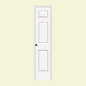 JELD-WEN Woodgrain 6-Panel Painted Molded Prehung Interior Door