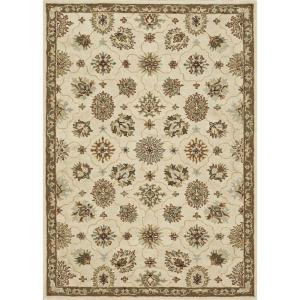 Loloi Rugs Fairfield Life Style Collection Ivory Taupe 5 ft. x 7 ft. 6 in. Area Rug