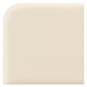 Daltile Semi-Gloss Almond 4 1/4 in. x 4 1/4 in. Ceramic Surface Bullnose Corner Wall Tile