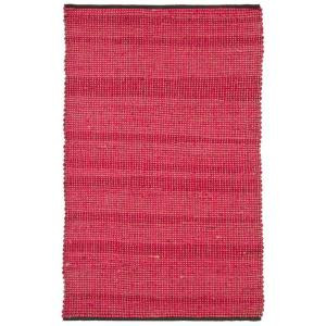 Chandra Zola Red/Charcoal 7 ft. 9 in. x 10 ft. 6 in. Indoor Area Rug