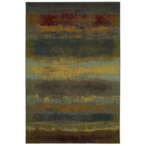 Mohawk Home Rothko Sand Beige 3 ft. 6 in. x 5 ft. 6 in. Area Rug
