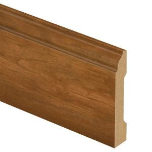 Zamma Pacific Cherry 9/16 in. Thick x 3-1/4 in. Wide x 94 in. Length Laminate Wall Base Molding