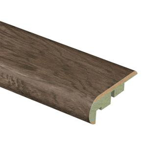 Zamma Greyson Olive Wood 3/4 in. Thick x 2-1/8 in. Wide x 94 in. Length Laminate Stair Nose Molding