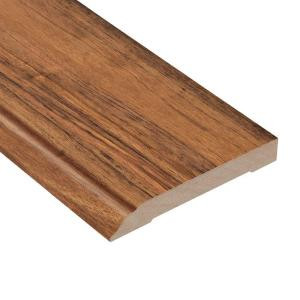 Home Legend Vancouver Walnut 12.7 mm Thick x 3-13/16 in. Wide x 94 in. Length Laminate Wall Base Molding