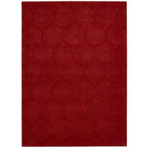 Nourison Monterey Red 7 ft. 9 in. x 9 ft. 9 in. Area Rug