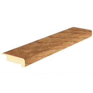 Mohawk Suede Hickory 3/4 in. Thick x 2-1/2 in. Wide x 94 in. Length Laminate Stair Nose Molding