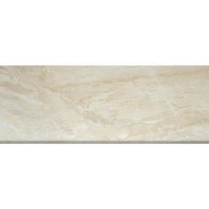 MS International Onyx Sand 3 in. x 8 in. Porcelain Bullnose Wall Tile