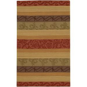 Artistic Weavers Beth Brick Red 5 ft. x 8 ft. Area Rug