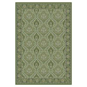 Kas Rugs Celestial Craft Olive 5 ft. 3 in. x 7 ft. 7 in. Area Rug