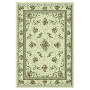 Kas Rugs Antique Artistry Ivory 7 ft. 10 in. x 11 ft. 2 in. Area Rug
