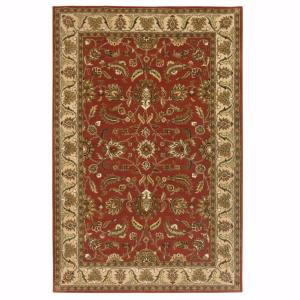 Home Decorators Collection Toulouse Red 8 ft. x 11 ft. Area Rug