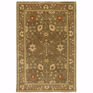 Home Decorators Collection Dijon Grey and Brown 5 ft. 3 in. x 8 ft. 3 in. Area Rug