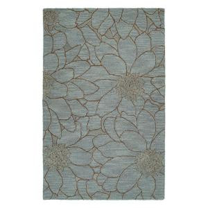 Kaleen Carriage City Park Azure 5 ft. x 7ft. 9 in. Area Rug