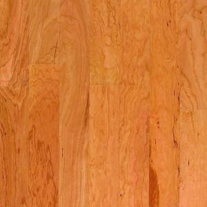 Millstead American Cherry Natural 3/8 in. x 4-1/4 in. Wide x Random Length Engineered Click Hardwood Flooring (20 sq. ft. / case)