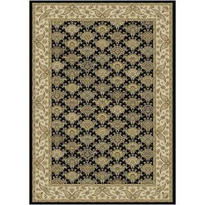 Serendipity Black 5 ft. 2 in. x 7 ft. 6 in. Area Rug