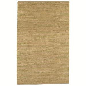 LR Resources Natural Fiber Green 5 ft. x 7 ft. 9 in. Braided Indoor Area Rug