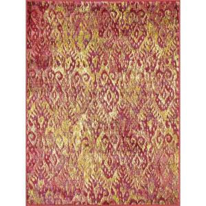 Loloi Rugs Lyon Lifestyle Collection Poinsettia 3 ft. 9 in. x 5 ft. 2 in. Area Rug