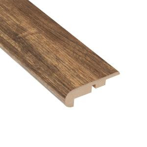 Home Legend Los Feliz Walnut 11.13 mm Thick x 2-1/4 in. Wide x 94 in. Length Laminate Stair Nose Molding