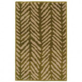 Oriental Weavers Camille Sable Green 1 ft. 10 in. x 2 ft. 10 in. Scatter Area Rug