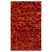 Kas Rugs Stocky Shag Orange 7 ft. 6 in. x 9 ft. 6 in. Area Rug
