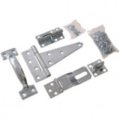The Hillman Group Barn Hardware Kit in Zinc-Plated (1-Pack)