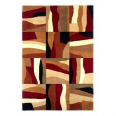 Kas Rugs Earth Patchwork Sienna 5 ft. 3 in. x 8 ft. 3 in. Area Rug