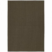 Garland Rug Berber Colorations Chocolate 7 ft. 6 in. x 9 ft. 6 in. Area Rug