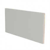 U.S. Ceramic Tile Color Collection Matte Taupe 3 in. x 6 in. Ceramic Surface Bullnose Wall Tile