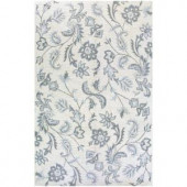 BASHIAN Valencia Collection Tranquility Ivory 2 ft. 6 in. x 8 ft. Area Rug