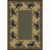 United Weavers Northwood 7 ft. 10 in. x 10 ft. 6 in. Contemporary Lodge Area Rug