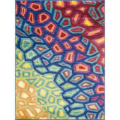 Loloi Rugs Lyon Lifestyle Collection Multi 3 ft. 9 in. x 5 ft. 2 in. Area Rug