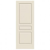 JELD-WEN Woodgrain 3-Panel Primed Molded Interior Door Slab
