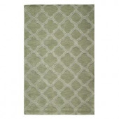 Home Decorators Collection Morocco Sage 3 ft. 6 in. x 5 ft. 6 in. Area Rug