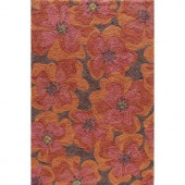 Momeni Summit SUM-9 Raspberry 3 ft. 6 in. x 5 ft. 6 in. Area Rug