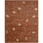 Nourison Oasis Spice 5 ft. 6 in. x 7 ft. 5 in. Area Rug