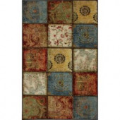 Mohawk Yellow Springs Patchwork Multi 5 ft. x 8 ft. Area Rug