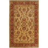 Artistic Weavers Alma Gold 3 ft. 3 in. x 5 ft. 3 in. Semi-Worsted New Zealand Wool Area Rug