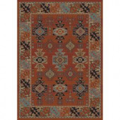 Home Dynamix Classic Red 5 ft. 2 in. x 7 ft. 2 in. Area Rug