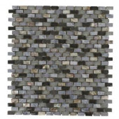 Splashback Tile Paradox Cryptic 12 in. x 12 in. Mixed Materials Floor and Wall Tile