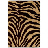 Home Decorators Collection Ababa Dark Brown 3 ft. 4 in. x 5 ft. Area Rug