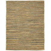 Anji Mountain Ilana Brown Jute and Chenille Cotton 4 ft. x 6 ft. Area Rug