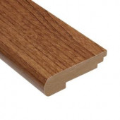 Home Legend High Gloss Elm Sand 3/4 in. Thick x 3-1/2 in. Wide x 78 in. Length Hardwood Stair Nose Molding